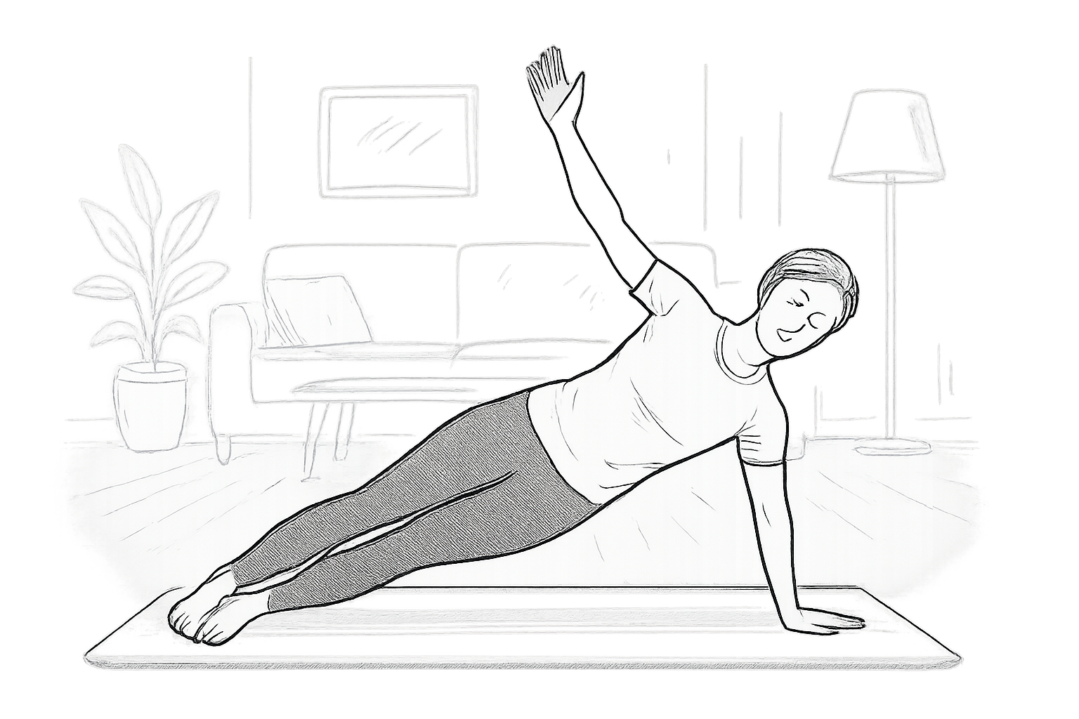 5 minutes de gainage par jour