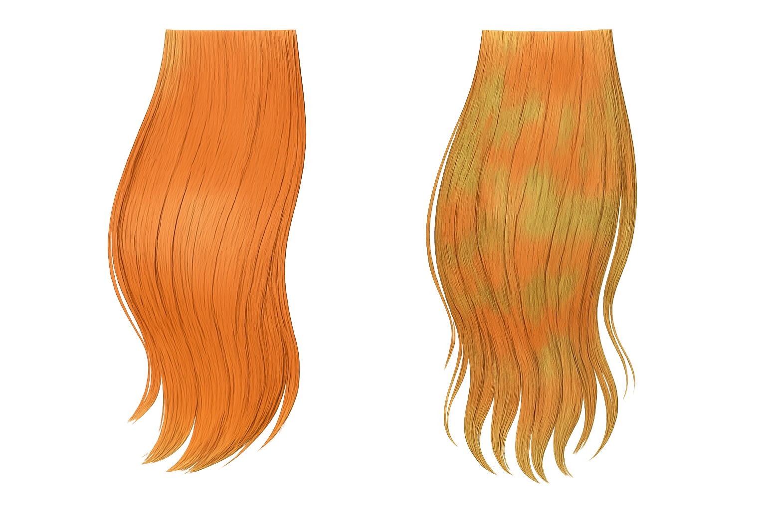 henné sur cheveux coloré
