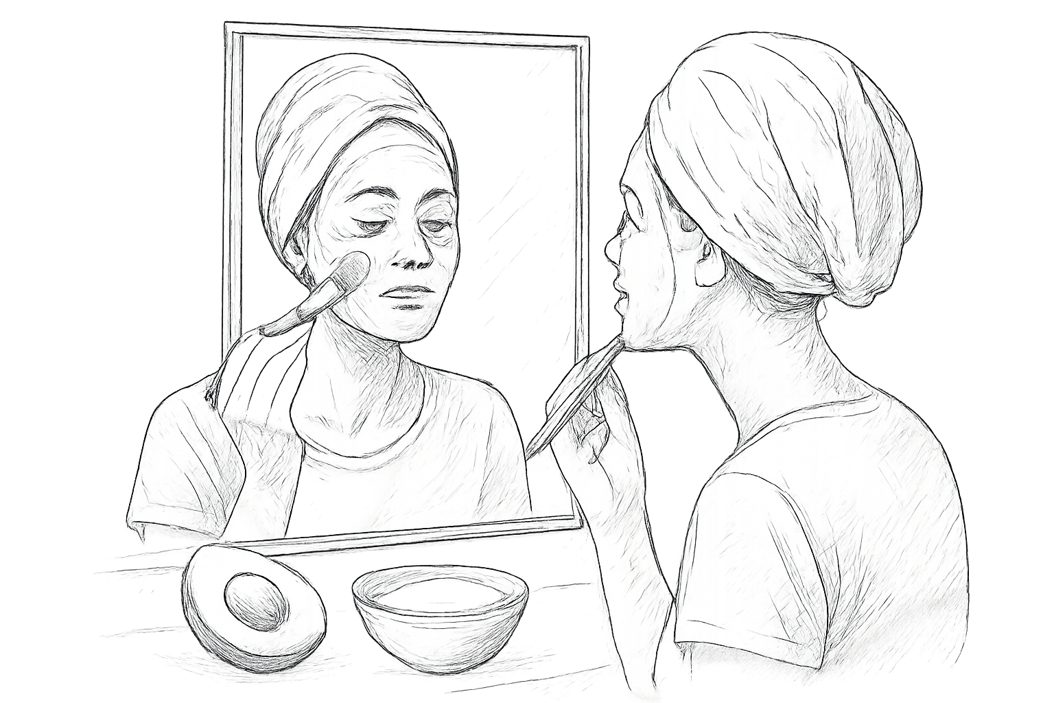 masque naturel pour le visage
