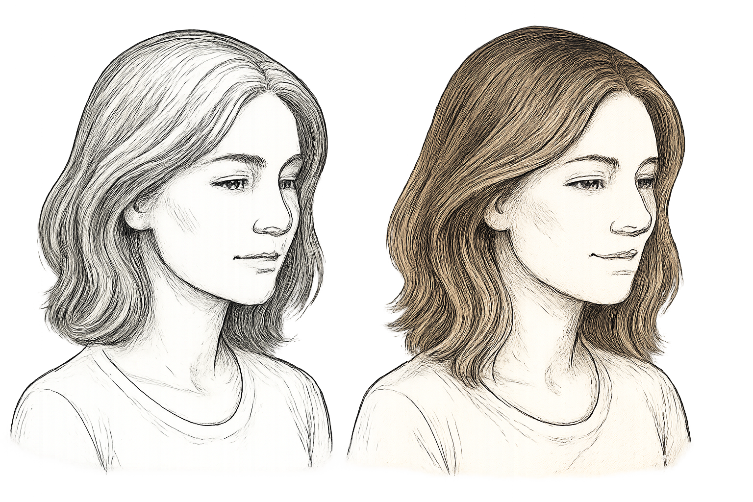 mèche ou balayage pour cacher cheveux blancs