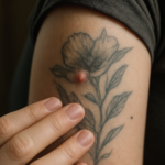 Petit bouton sur tatouage cicatrisé : causes, conseils et quand s’inquiéter