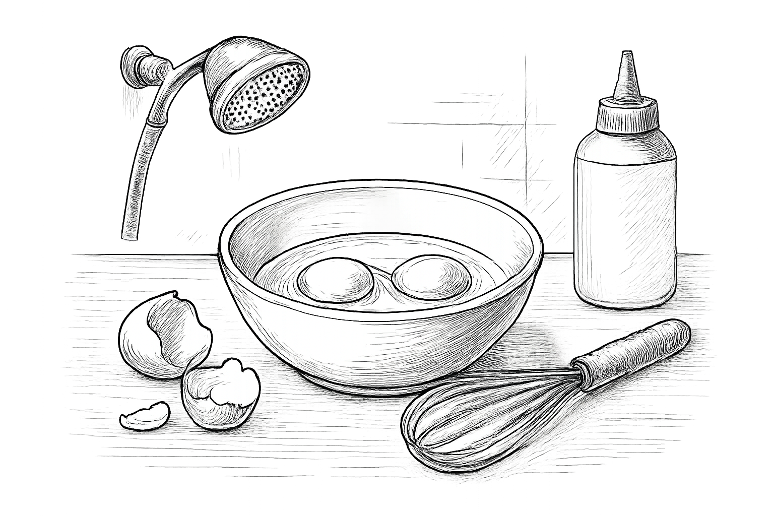 shampooing aux oeufs