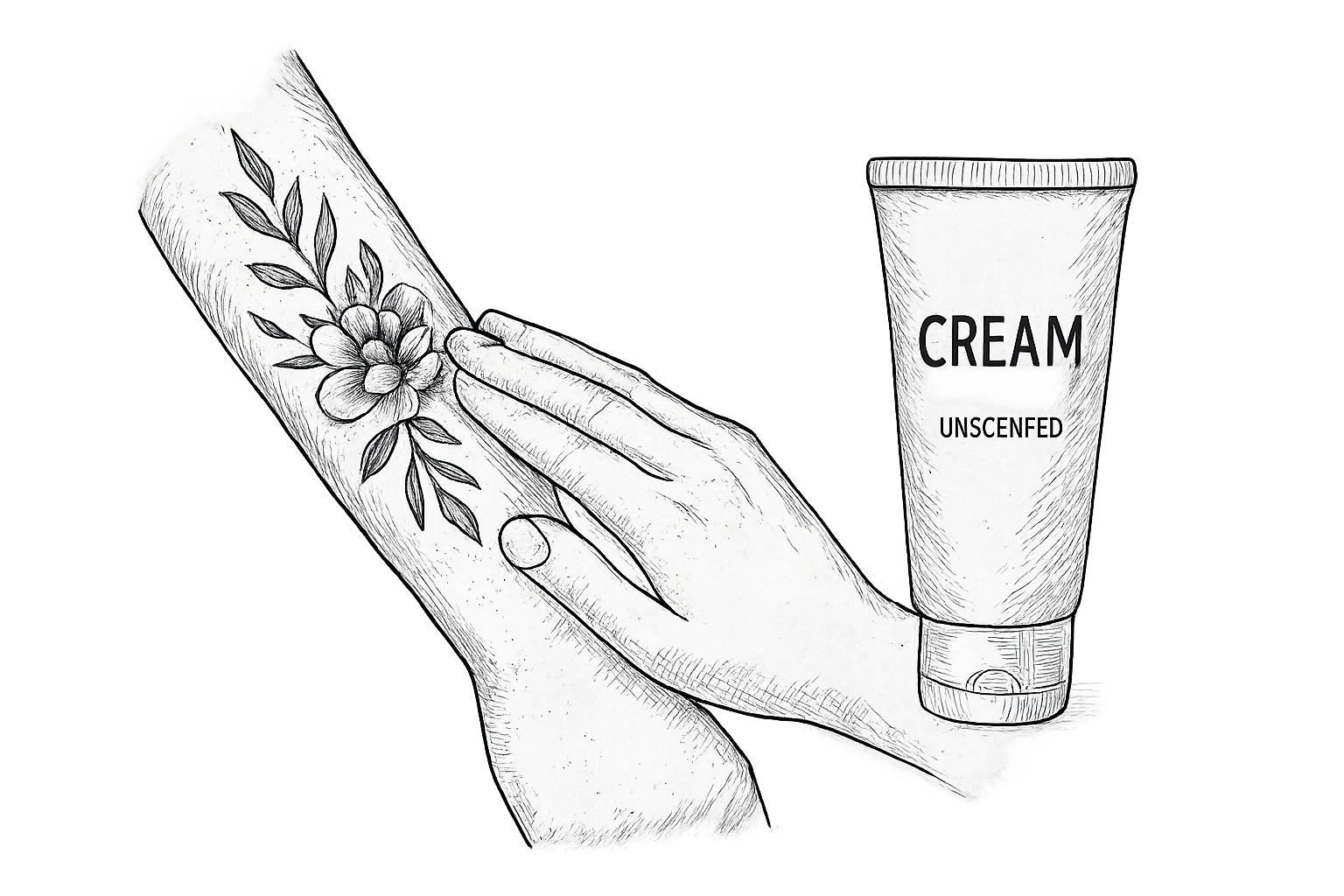 tatouage gratte