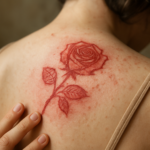 Tatouage rouge et cicatrisation : durée, soins et signes normaux à connaître