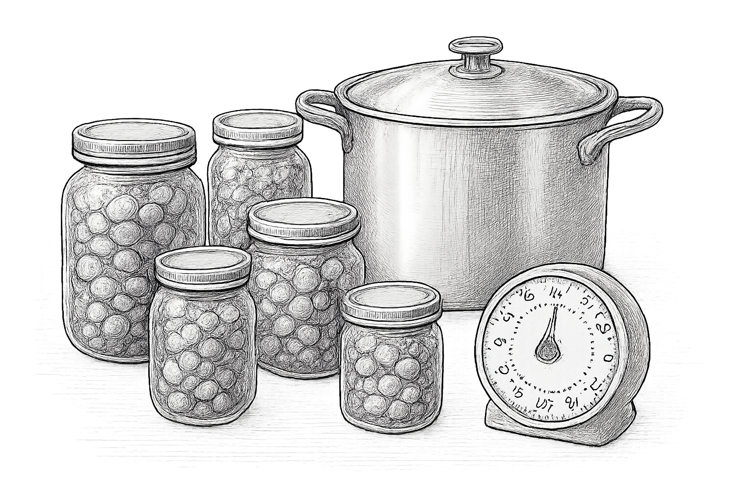 temps sterilisation ratatouille